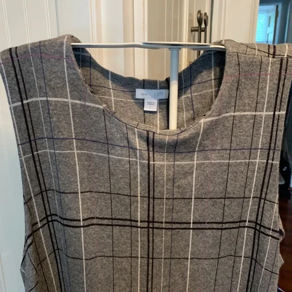 #10) J.Jill ponte knit sleeveless dress .
Worn twice - Picture 3 of 6